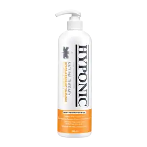 hyponic champú hipoalergénico hidratante para cachorros y razas de pelo corto 300ml