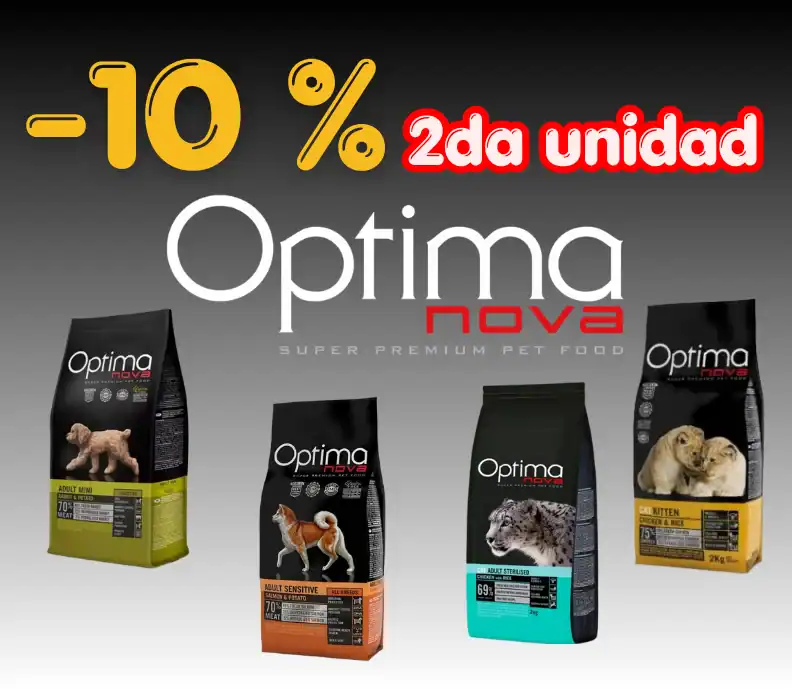 descuento optima 10 pienso 2 gg