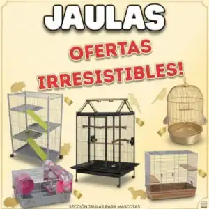 jaulas para pajaros seccion ofertas