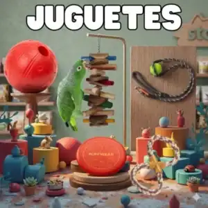 seccion juguetes para mascotas