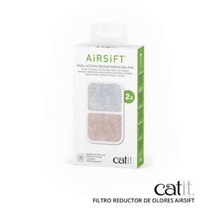 catit airsift filtro de repuesto 2uds