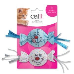 catit caramelo con campana 2pc