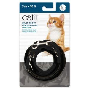 catit correa extra larga negra 3m