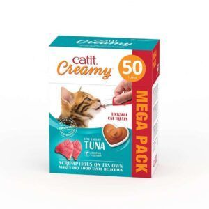 catit creamy atun 50x10g