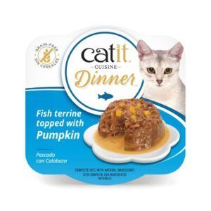 catit cuisine dinner pescado con calabaza 75g