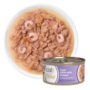 catit cuisine fillet atun con gambas en caldo 75g