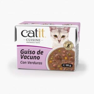 catit cuisine guiso de vacuno con verduras 95g