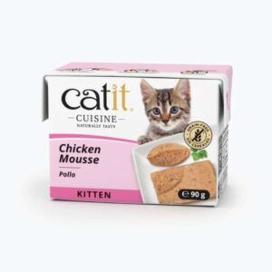 catit cuisine mousse kitten pollo con pavo 90g