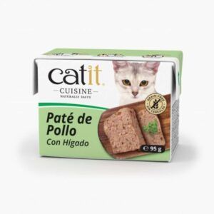 catit cuisine pate de pollo con higado 95g