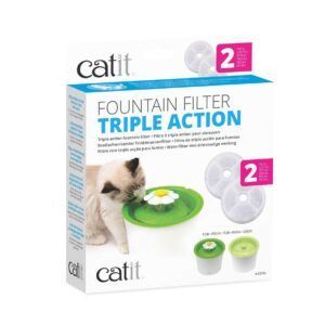 catit filtro de triple accion para fuentes 2 uds