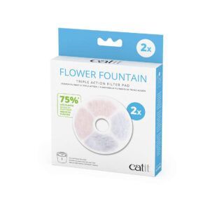 catit filtro triple accion menos plastico 2 uds