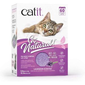 catit go natural arena guisantes lavanda 56kg
