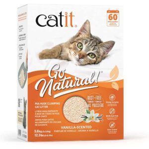 catit go natural arena guisantes vainilla 56kg
