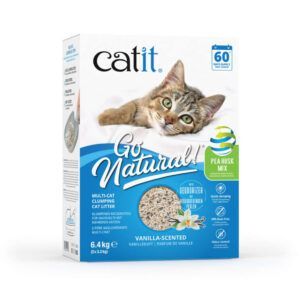 catit go natural arena mix vainilla 64kg