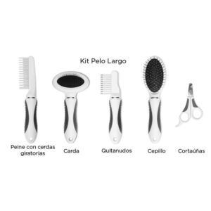catit grooming kit pelo largo