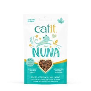 catit nuna snack mezcla proteina de insectos 60g