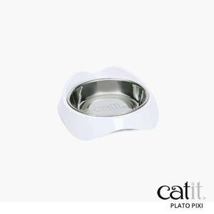catit pixi comedero blanco