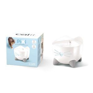 catit pixi fuente 25l blanca