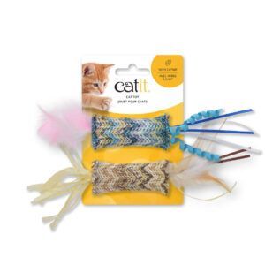 catit plumas naturales 2pc
