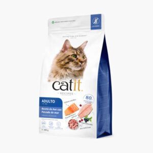 catit recipes adulto pescado de mar 400g