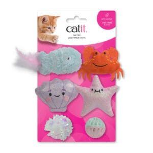 catit sea animal set 6pc