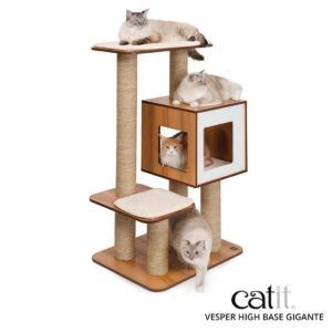 catit vesper high base gigante roble