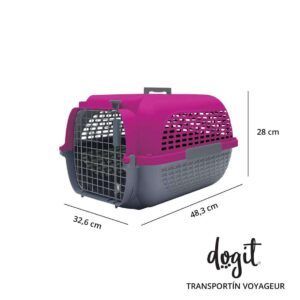 dogit pet voyageur peq fucsiagris